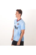 CAMISA ADIDAS SÃO PAULO OFICIAL 3 2019/20 SEM NÚMERO - Azul/preto CAMISA ADIDAS SÃO PAULO OFICIAL 3 2019/20 SEM NÚMERO - Azul/preto
