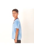 CAMISA ADIDAS SÃO PAULO OFICIAL 3 2019 SEM NÚMERO INFANTIL - Azul/preto CAMISA ADIDAS SÃO PAULO OFICIAL 3 2019 SEM NÚMERO INFANTIL - Azul/preto