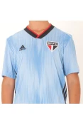 CAMISA ADIDAS SÃO PAULO OFICIAL 3 2019 SEM NÚMERO INFANTIL - Azul/preto CAMISA ADIDAS SÃO PAULO OFICIAL 3 2019 SEM NÚMERO INFANTIL - Azul/preto