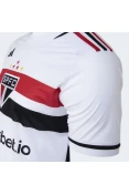 CAMISA ADIDAS SÂO PAULO OFICIAL I 2023/24 TORCEDOR MASCULINA - Branco