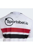 CAMISA ADIDAS SÂO PAULO OFICIAL I 2023/24 TORCEDOR MASCULINA - Branco