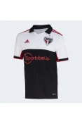 CAMISA ADIDAS SÃO PAULO OFICIAL III 2022/23 MASCULINA - Branco/preto