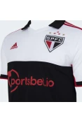 CAMISA ADIDAS SÃO PAULO OFICIAL III 2022/23 MASCULINA - Branco/preto