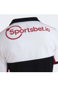 CAMISA ADIDAS SÃO PAULO OFICIAL III 2022/23 MASCULINA - Branco/preto