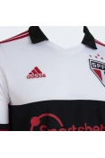 CAMISA ADIDAS SÃO PAULO OFICIAL III 2022/23 MASCULINA - Branco/preto
