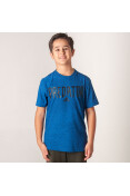 CAMISA ADIDAS YB P U JER INFANTIL - Azul