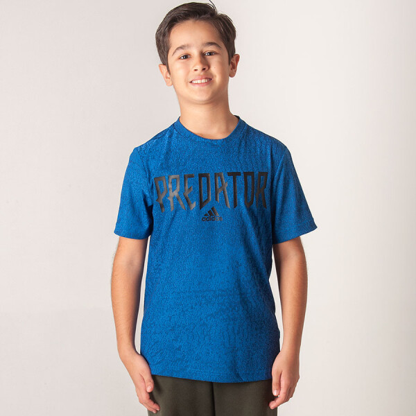 CAMISA ADIDAS YB P U JER INFANTIL - Azul