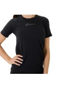 CAMISA ASICS SEAMLESS SS FEMININA - Preto