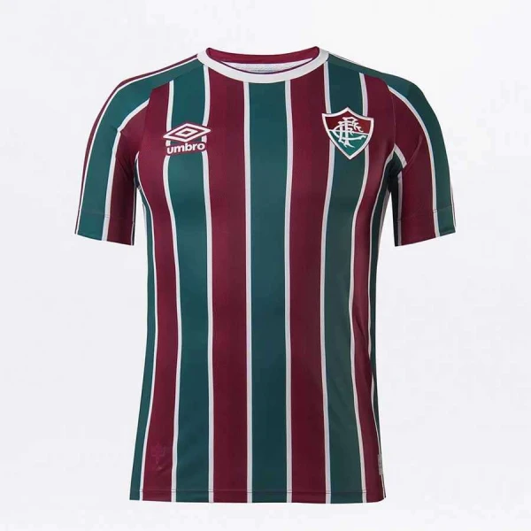 CAMISA FLUNINENSE UMBRO OFICIAL 1 2021 S/Nº MASCULINA - Bordo/verde CAMISA FLUNINENSE UMBRO OFICIAL 1 2021 S/Nº MASCULINA - Bordo/verde