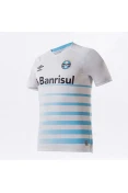 CAMISA GRÊMIO OFICIAL 2 2021 CLÁSSICA S/N MASCULINA - Branco/azul CAMISA GRÊMIO OFICIAL 2 2021 CLÁSSICA S/N MASCULINA - Branco/azul