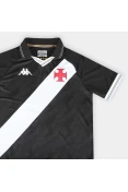 CAMISA KAPPA VASCO 2025/26 OFICIAL I FEMININA - Preto/branco
