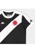 CAMISA KAPPA VASCO OFICIAL I 2024 FEMININA - Preto/branco