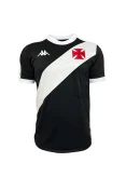 CAMISA KAPPA VASCO OFICIAL I 2024 INFANTIL - Preto/branco