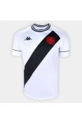 CAMISA KAPPA VASCO OFICIAL II 2020/21 S/N° TORCEDOR MASCULINA - Branco/preto CAMISA KAPPA VASCO OFICIAL II 2020/21 S/N° TORCEDOR MASCULINA - Branco/preto