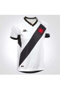 CAMISA KAPPA VASCO OFICIAL II 2023/24 FEMININA - Branco/preto