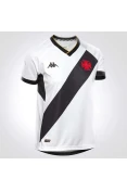 CAMISA KAPPA VASCO OFICIAL II 2023/24 FEMININA - Branco/preto CAMISA KAPPA VASCO OFICIAL II 2023/24 FEMININA - Branco/preto