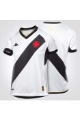 CAMISA KAPPA VASCO OFICIAL II 2023/24 FEMININA - Branco/preto