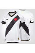 CAMISA KAPPA VASCO OFICIAL II 2023/24 FEMININA - Branco/preto CAMISA KAPPA VASCO OFICIAL II 2023/24 FEMININA - Branco/preto
