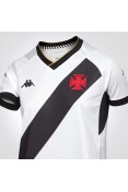 CAMISA KAPPA VASCO OFICIAL II 2023/24 FEMININA - Branco/preto