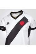 CAMISA KAPPA VASCO OFICIAL II 2023/24 FEMININA - Branco/preto CAMISA KAPPA VASCO OFICIAL II 2023/24 FEMININA - Branco/preto