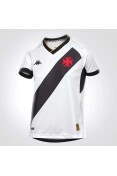 CAMISA KAPPA VASCO OFICIAL II 2023/24 FEMININA - Branco/preto