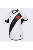 CAMISA KAPPA VASCO OFICIAL II 2023/24 INFANTIL - Branco/preto