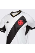 CAMISA KAPPA VASCO OFICIAL II 2023/24 INFANTIL - Branco/preto
