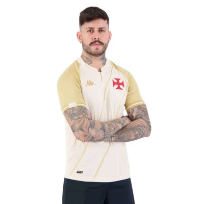 CAMISA KAPPA VASCO OFICIAL III 24/25 - Bege