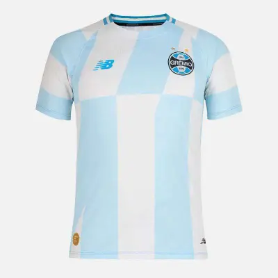 CAMISA NEW BALANCE GREMIO OFICIAL II 2026/27 MASCULINA - Azul celeeste/off white
