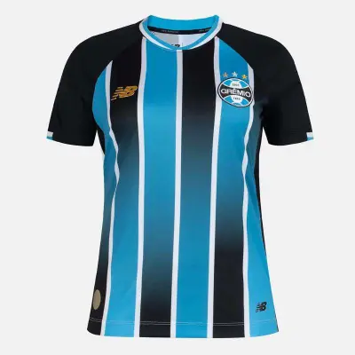 CAMISA NEW BALANCE GREMIO TORCEDOR 26/27 FEMININA - Preto/azul