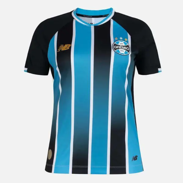 CAMISA NEW BALANCE GREMIO TORCEDOR 26/27 FEMININA - Preto/azul