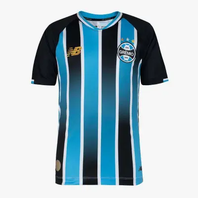 CAMISA NEW BALANCE GREMIO TORCEDOR 26/27 INFANTIL - Preto/azul