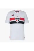 CAMISA NEW BALANCE SÃO PAULO I TORCEDOR 26/27 INFANTIL - Branco CAMISA NEW BALANCE SÃO PAULO I TORCEDOR 26/27 INFANTIL - Branco