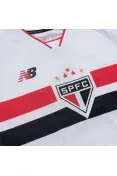 CAMISA NEW BALANCE SÃO PAULO I TORCEDOR 26/27 INFANTIL - Branco CAMISA NEW BALANCE SÃO PAULO I TORCEDOR 26/27 INFANTIL - Branco