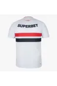 CAMISA NEW BALANCE SÃO PAULO I TORCEDOR 26/27 MASCULINA - Branco CAMISA NEW BALANCE SÃO PAULO I TORCEDOR 26/27 MASCULINA - Branco