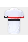 CAMISA NEW BALANCE SÃO PAULO OFICIAL I 2024/25 TORCEDOR MASCULINA - Branco CAMISA NEW BALANCE SÃO PAULO OFICIAL I 2024/25 TORCEDOR MASCULINA - Branco
