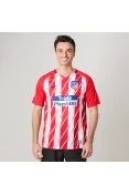 CAMISA NIKE ATLETICO DE MADRID OFICIAL 1 2017/18 SEM NUMERO - Vermelho/branco CAMISA NIKE ATLETICO DE MADRID OFICIAL 1 2017/18 SEM NUMERO - Vermelho/branco