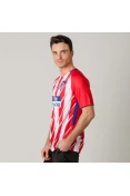 CAMISA NIKE ATLETICO DE MADRID OFICIAL 1 2017/18 SEM NUMERO - Vermelho/branco CAMISA NIKE ATLETICO DE MADRID OFICIAL 1 2017/18 SEM NUMERO - Vermelho/branco
