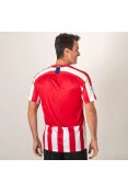 CAMISA NIKE ATLÉTICO DE MADRID OFICIAL 1 2019/20 SEM NÚMERO - Vermelho/branco CAMISA NIKE ATLÉTICO DE MADRID OFICIAL 1 2019/20 SEM NÚMERO - Vermelho/branco