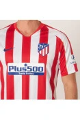 CAMISA NIKE ATLÉTICO DE MADRID OFICIAL 1 2019/20 SEM NÚMERO - Vermelho/branco CAMISA NIKE ATLÉTICO DE MADRID OFICIAL 1 2019/20 SEM NÚMERO - Vermelho/branco