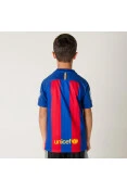 CAMISA NIKE BARCELONA OFICIAL 1 2016/17 SEM NÚMERO INFANTIL - Azul/vermelho CAMISA NIKE BARCELONA OFICIAL 1 2016/17 SEM NÚMERO INFANTIL - Azul/vermelho