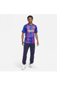 CAMISA NIKE BARCELONA OFICIAL III 2021/22 TORCEDOR - Azul/pink CAMISA NIKE BARCELONA OFICIAL III 2021/22 TORCEDOR - Azul/pink