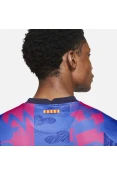 CAMISA NIKE BARCELONA OFICIAL III 2021/22 TORCEDOR - Azul/pink CAMISA NIKE BARCELONA OFICIAL III 2021/22 TORCEDOR - Azul/pink