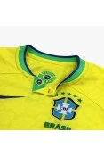 CAMISA NIKE BRASIL I 2022/23 TORCEDOR PRO INFANTIL - Amarelo CAMISA NIKE BRASIL I 2022/23 TORCEDOR PRO INFANTIL - Amarelo
