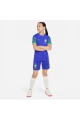 CAMISA NIKE BRASIL OF II 2022/23 INFANTIL TORCEDOR PRO - Azul