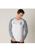 CAMISA NIKE BRASIL OFICIAL GOLEIRO 2018 MANGA LONGA - Cinza CAMISA NIKE BRASIL OFICIAL GOLEIRO 2018 MANGA LONGA - Cinza