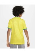 CAMISA NIKE BRASIL OFICIAL I 2022/23 INFANTIL TORCEDOR PRO - Amarelo