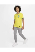 CAMISA NIKE BRASIL OFICIAL I 2022/23 INFANTIL TORCEDOR PRO - Amarelo