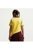 CAMISA NIKE BRASIL TORCEDOR I 2026/27 INFANTIL - Amarelo/verde