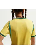CAMISA NIKE BRASIL TORCEDOR I 2026/27 INFANTIL - Amarelo/verde